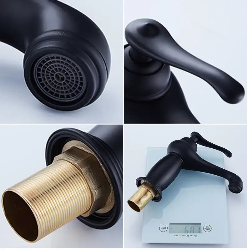 Antique Bronze Bathroom Faucet Mixer