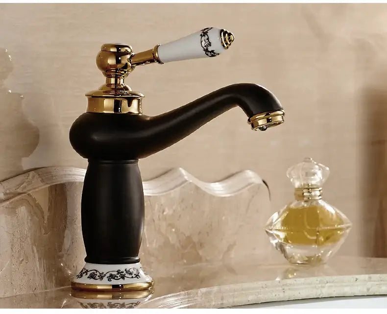 Antique Bronze Bathroom Faucet Mixer