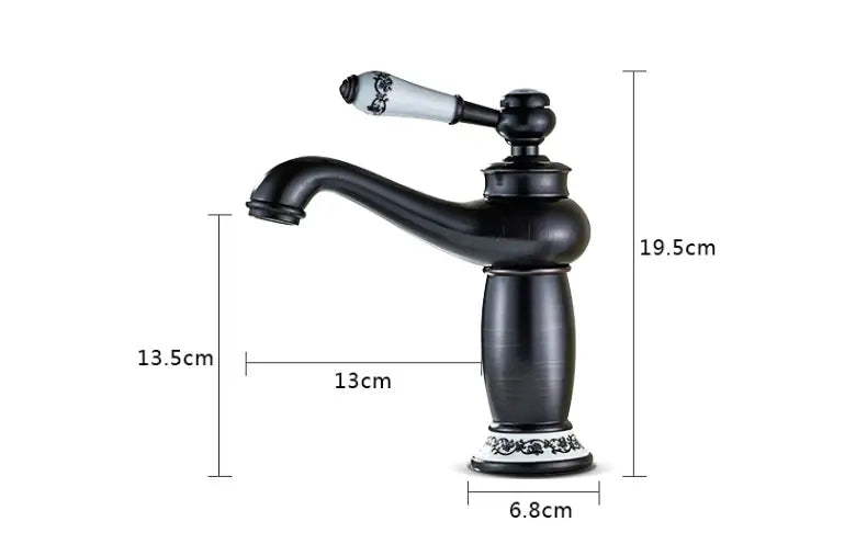 Antique Bronze Bathroom Faucet Mixer