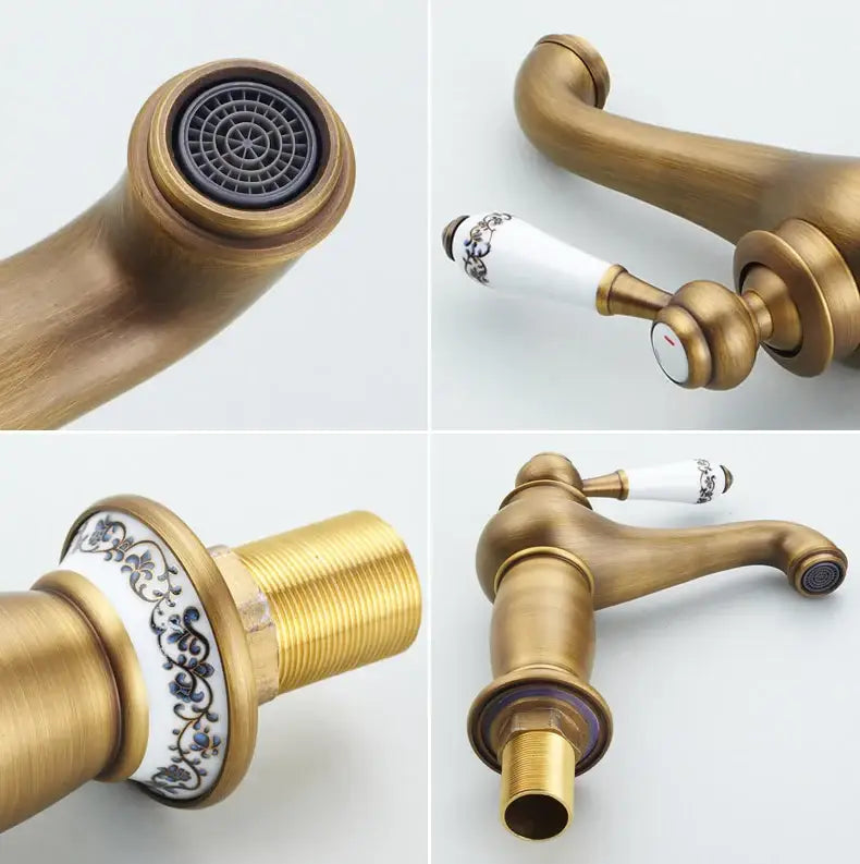 Antique Bronze Bathroom Faucet Mixer