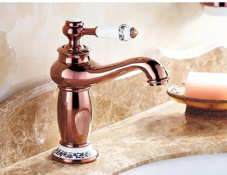 Antique Bronze Bathroom Faucet Mixer