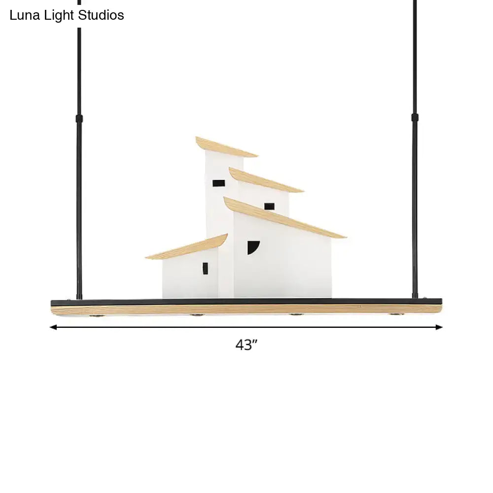 Art Deco Pendant Light LED Ceiling