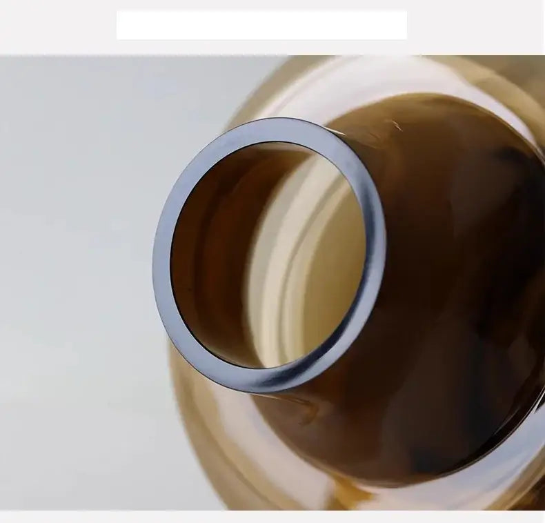 Artisan Glass Vase Elegant Decor