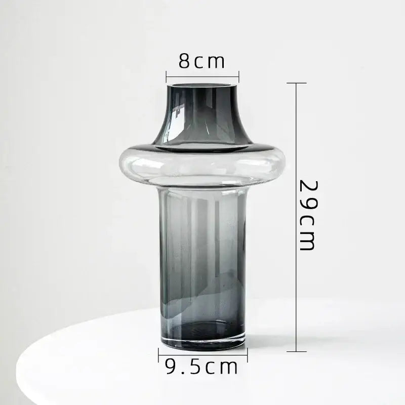 Artisan Glass Vase Elegant Decor
