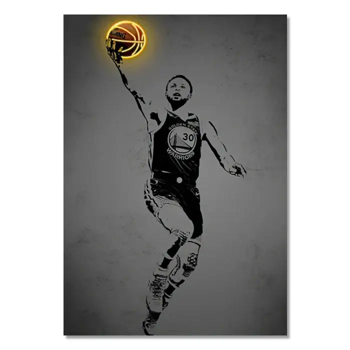 Athlete Pop Art Canvas Prints