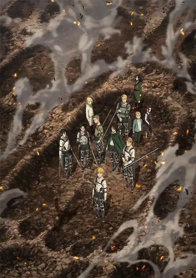 Attack on Titan Anime Wall Art