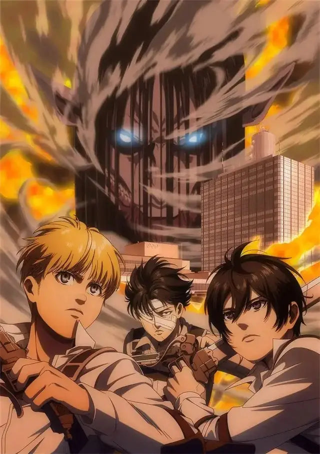 Attack on Titan Canvas Poster