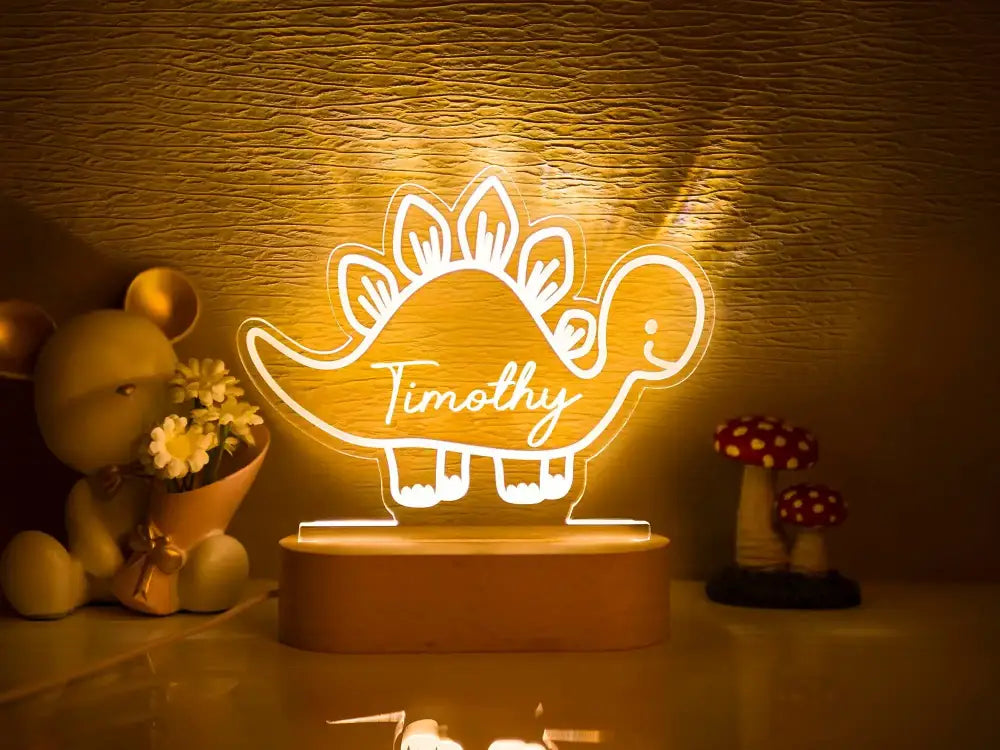 Baby Night Light Personalized Lamp