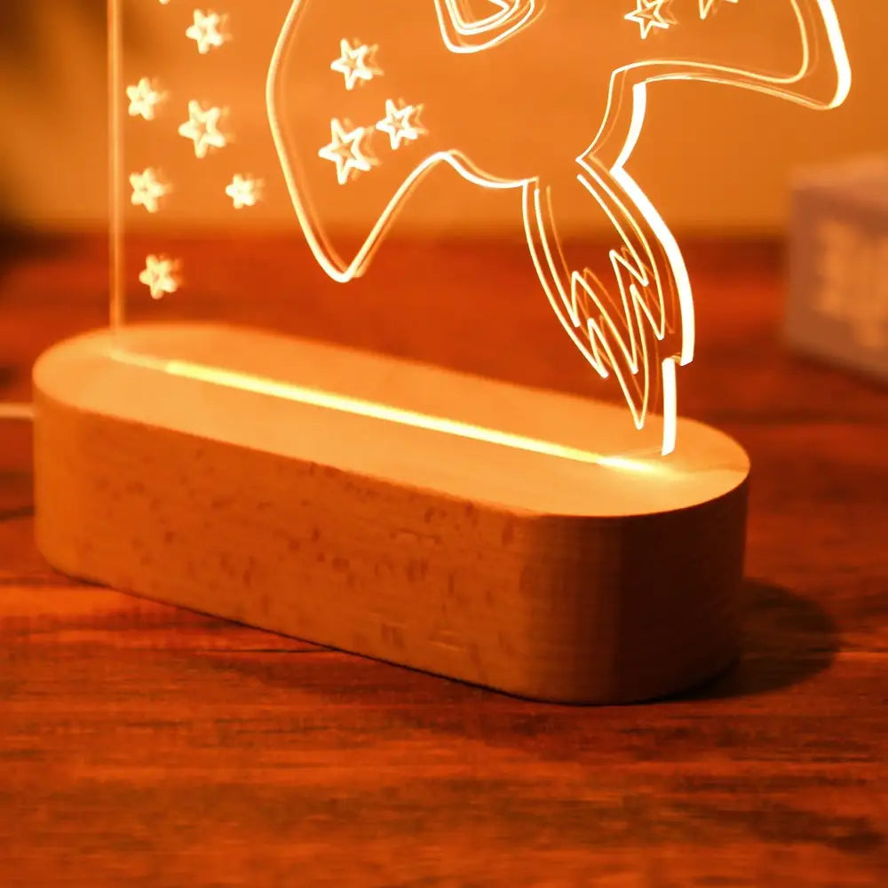 Baby Night Light Personalized Lamp