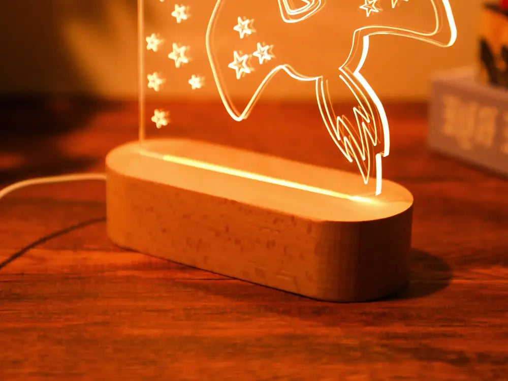 Baby Night Light Personalized Lamp