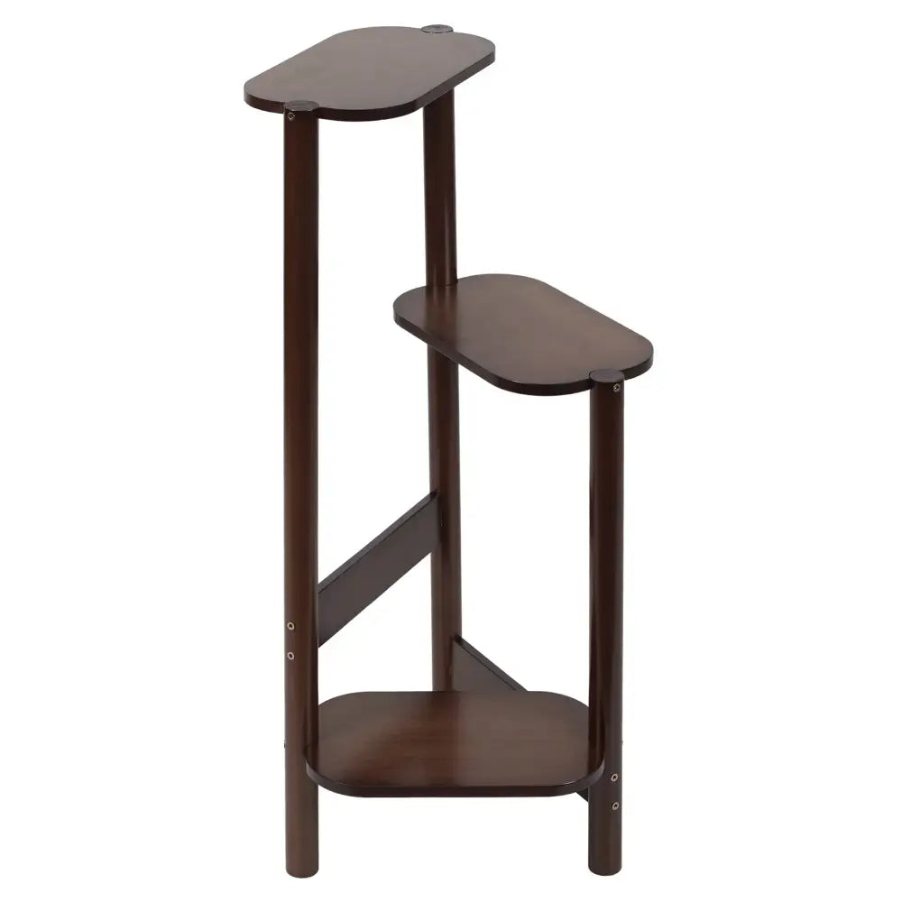Bamboo Corner Plant Stand Outdoor