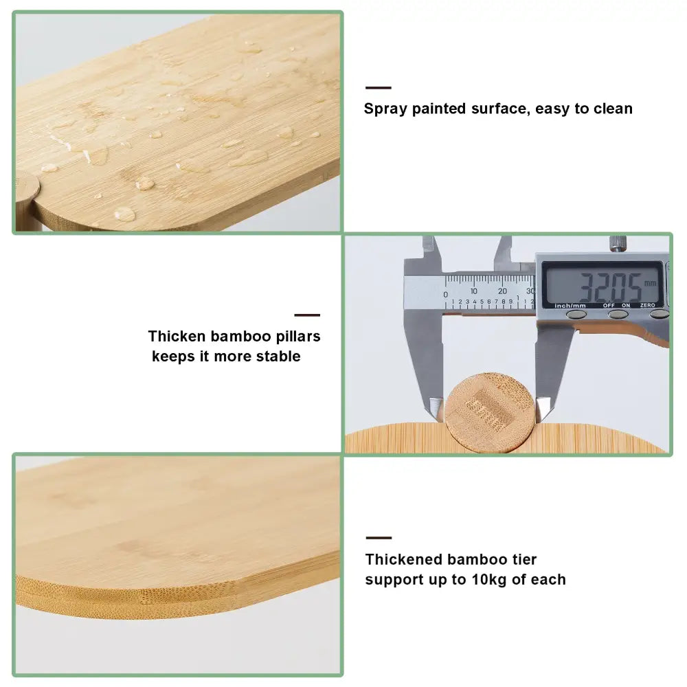 Bamboo Corner Plant Stand Outdoor