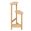 Bamboo Corner Plant Stand Outdoor