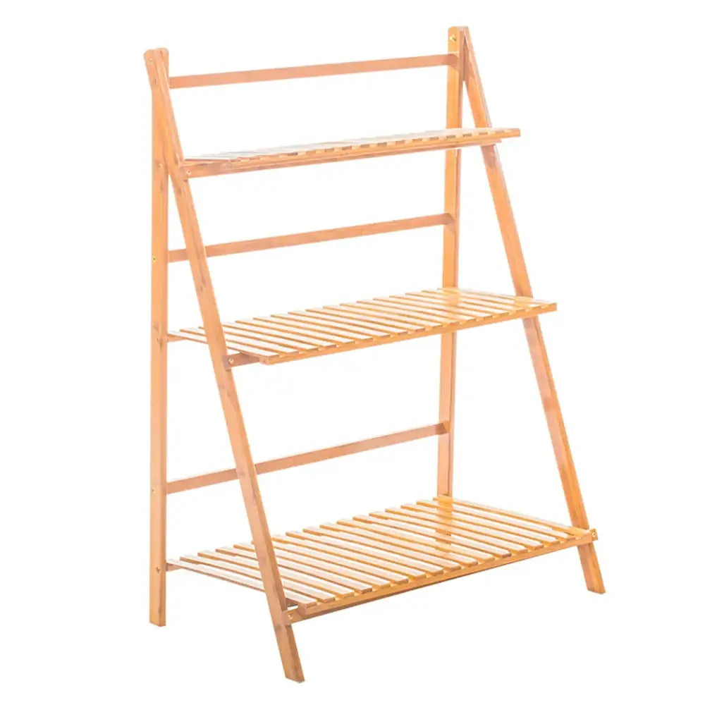 Bamboo Plant Stand Indoor Outdoor