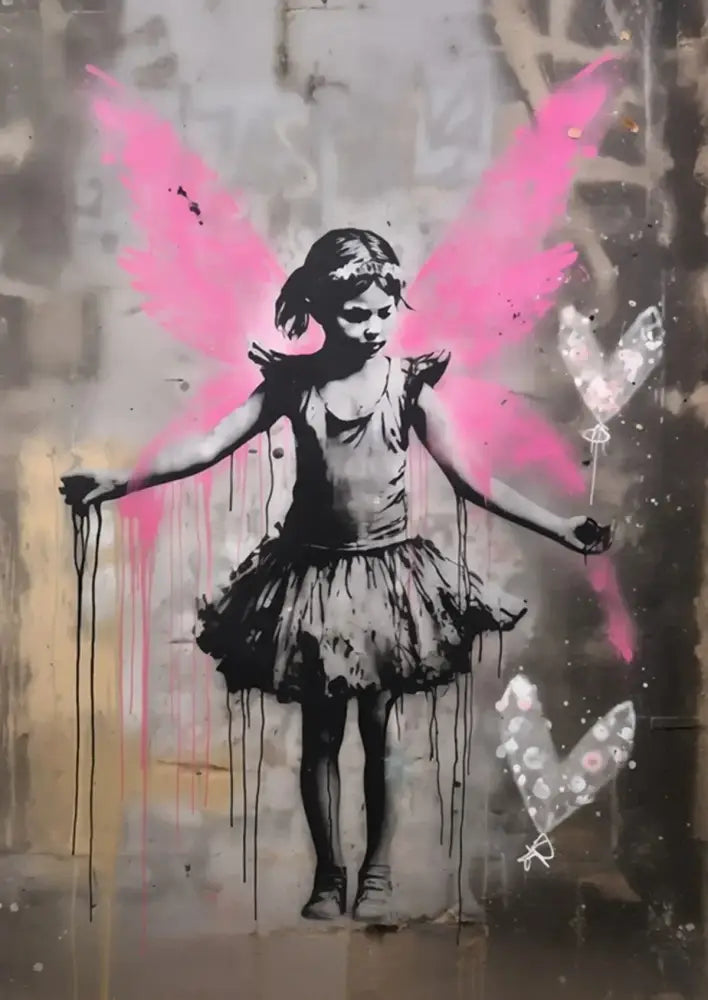 Banksy Canvas Wall Art Decor
