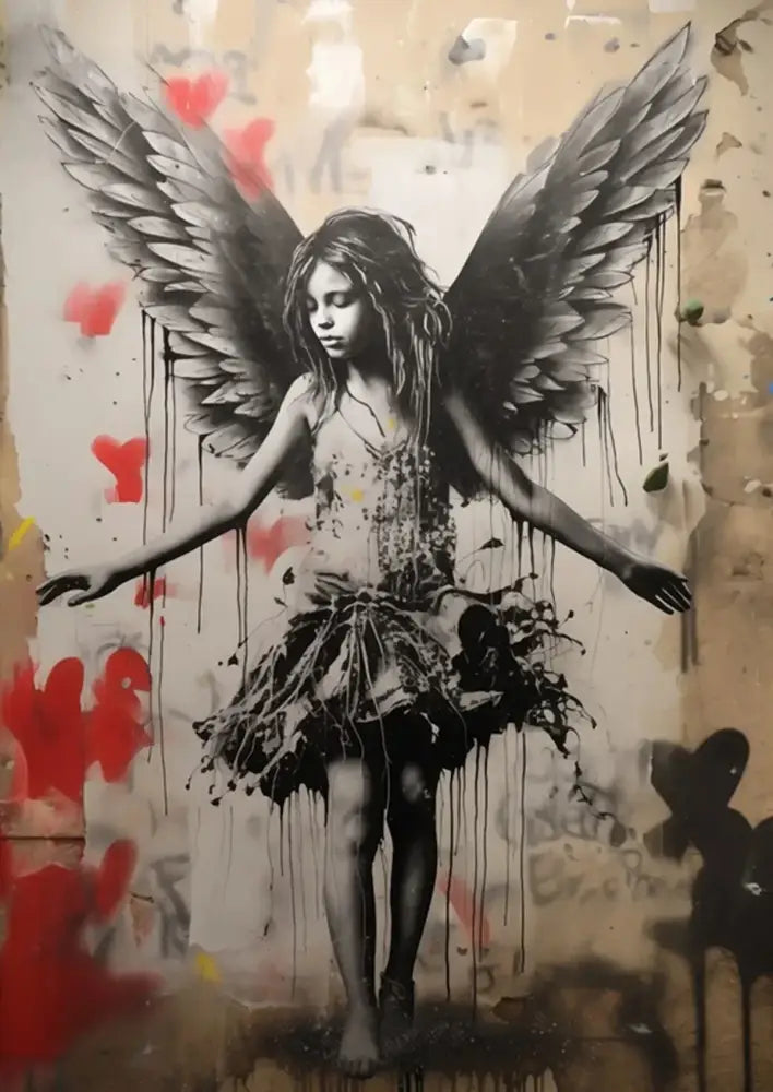 Banksy Canvas Wall Art Decor