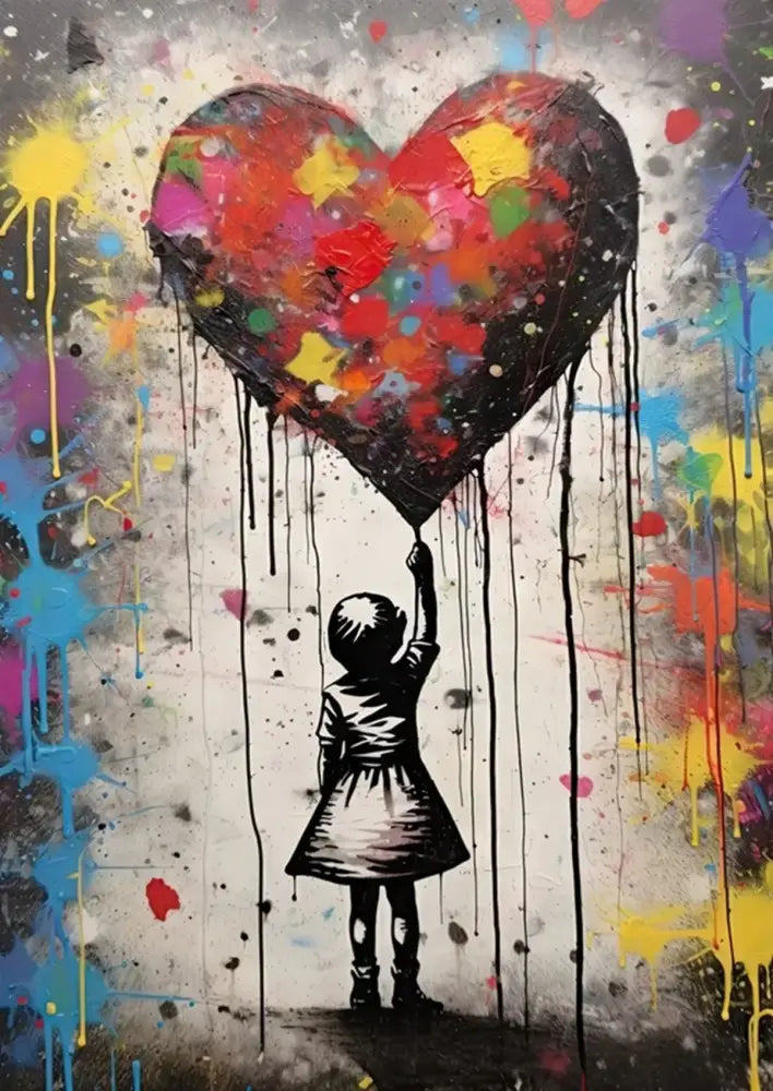 Banksy Canvas Wall Art Decor