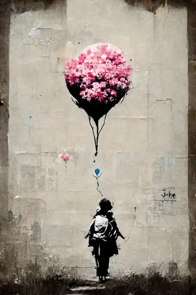 Banksy Canvas Wall Art Decor