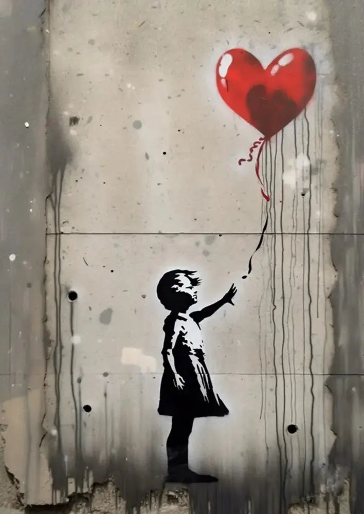 Banksy Canvas Wall Art Decor