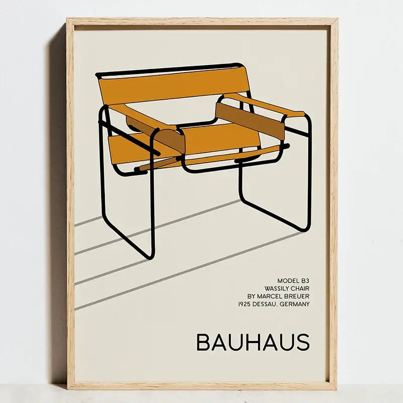 Bauhaus Geometric Canvas Art Posters