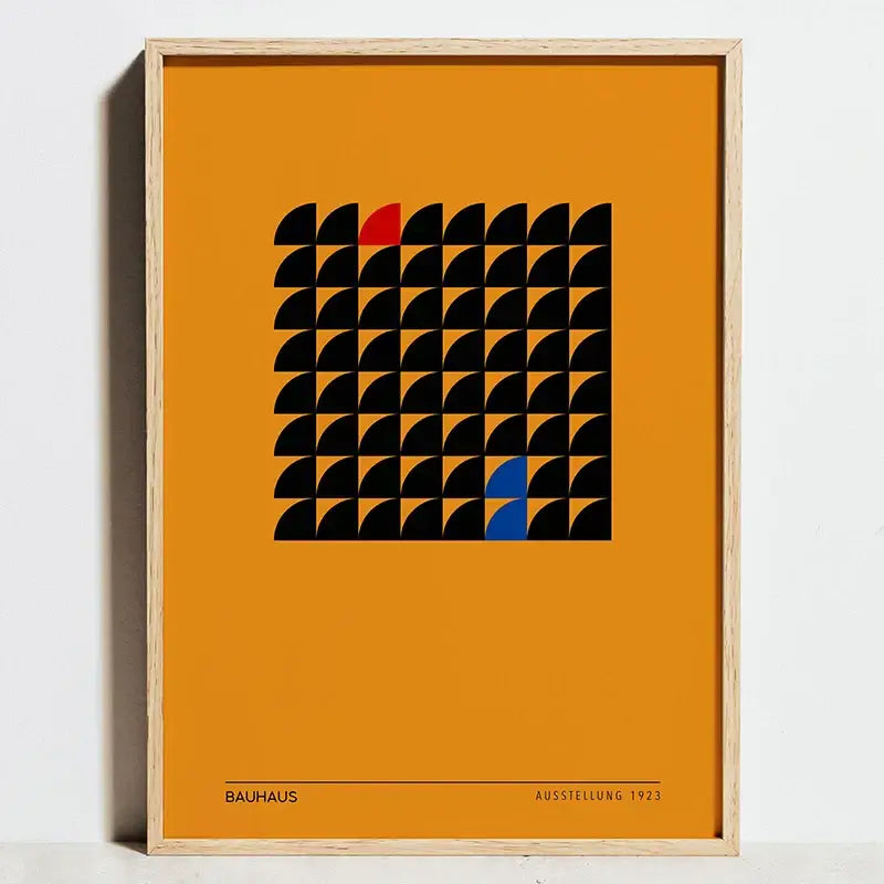 Bauhaus Geometric Canvas Art Posters