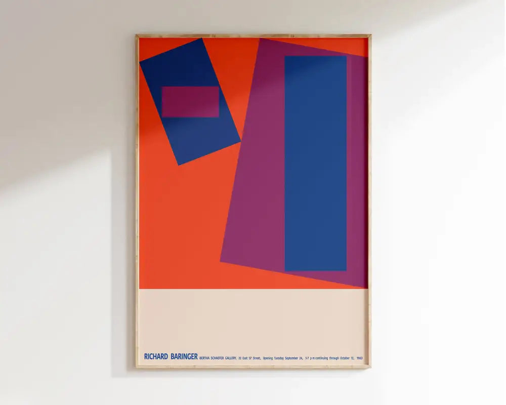 Bauhaus Geometric Canvas Art Prints