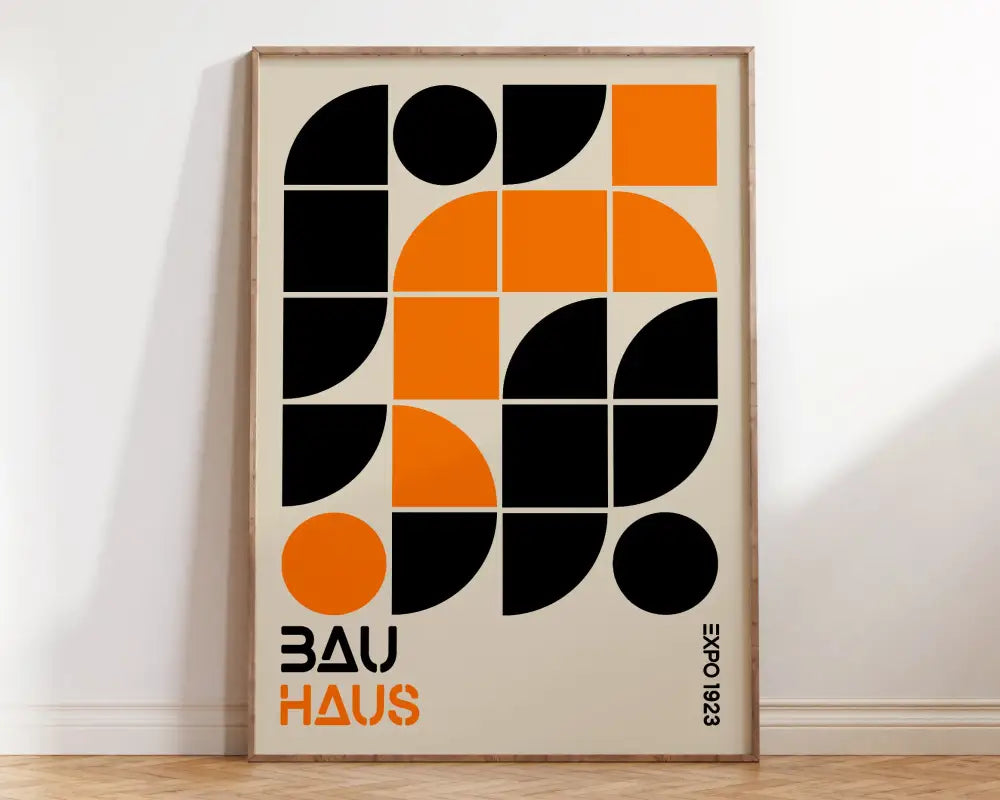 Bauhaus Geometric Canvas Art Prints