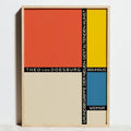 Bauhaus Geometric Exhibition Wall Art