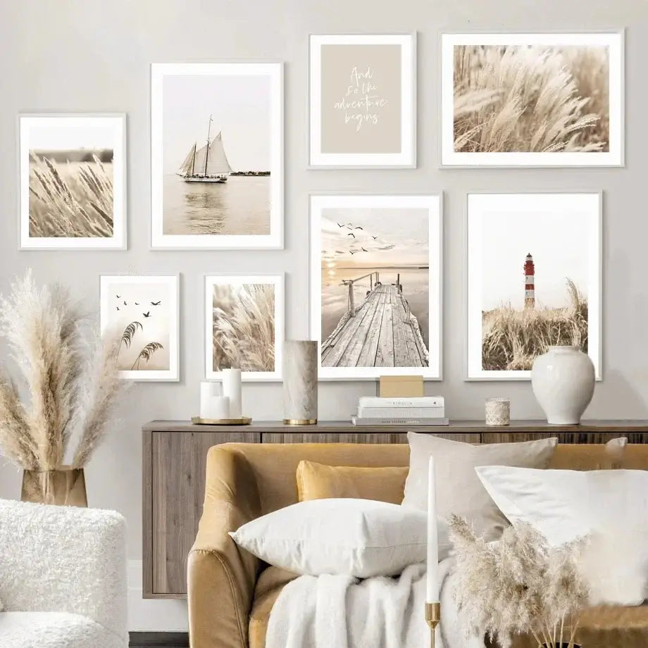 Beach Canvas Wall Art Décor