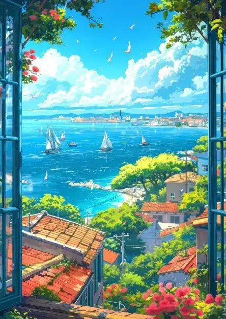Beach Canvas Wall Art Large