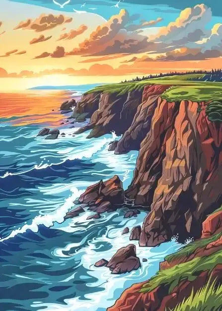 Beach Canvas Wall Art Large
