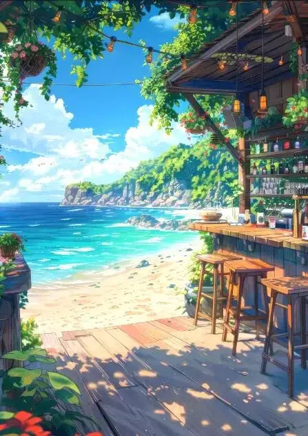 Beach Canvas Wall Art Large