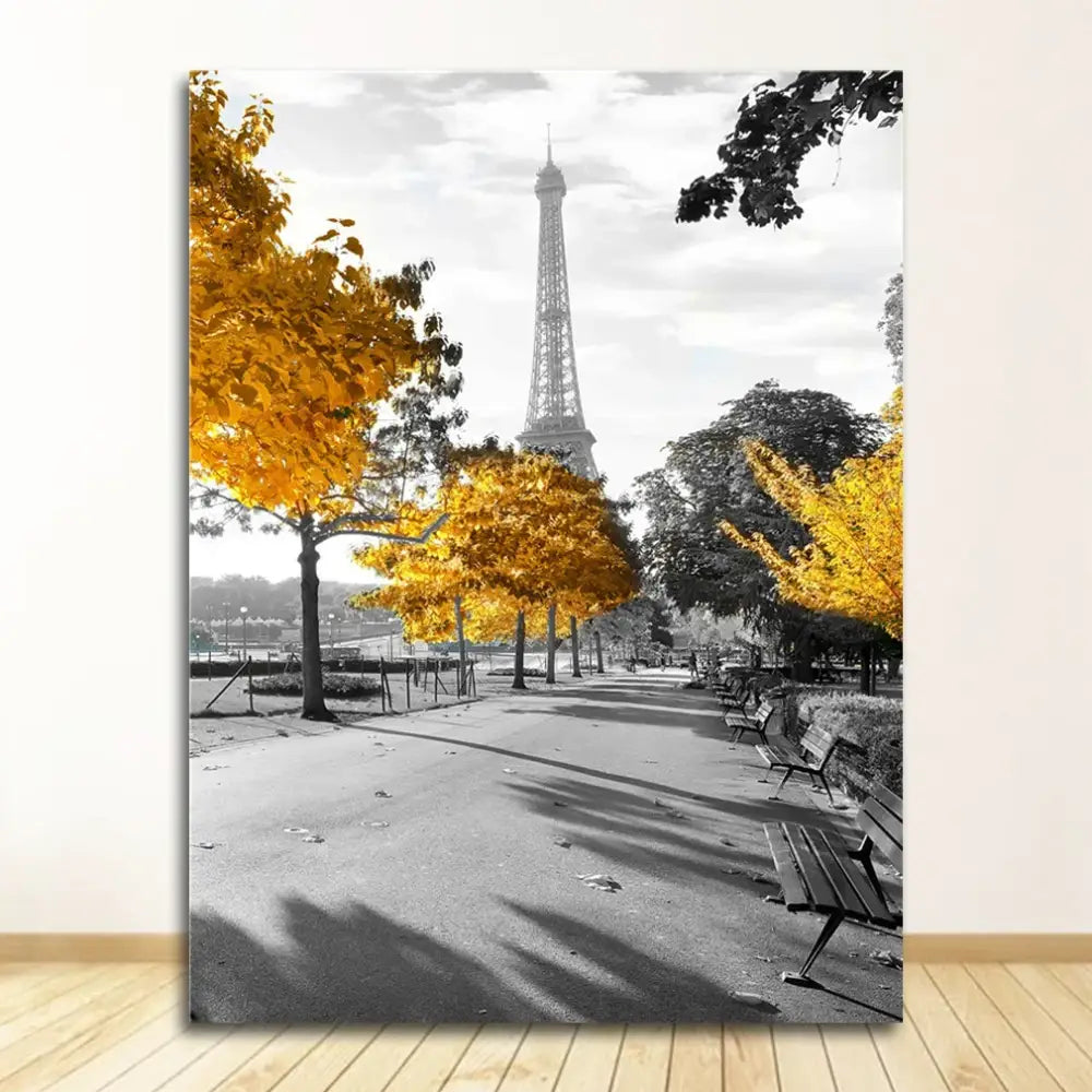 Black and White Landscape Canvas Set