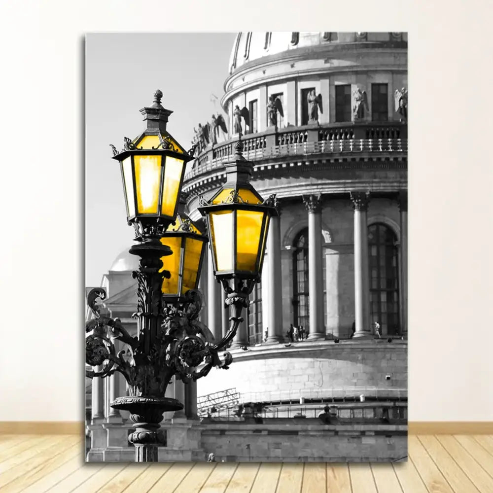 Black and White Landscape Canvas Set