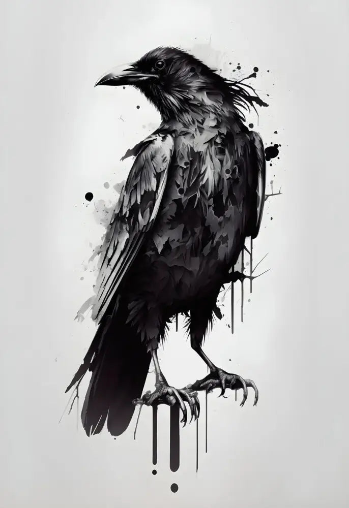 Black and White Landscape Wall Art