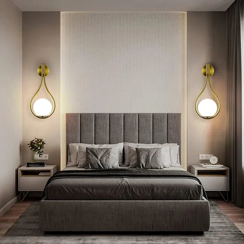 Black Battery Wall Sconces Remote