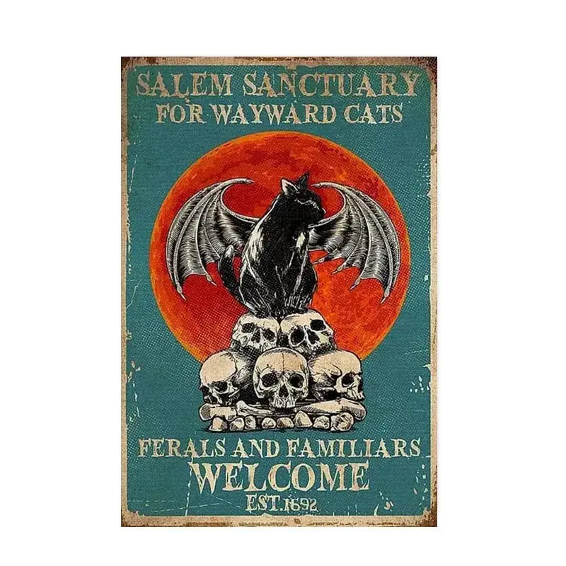 Black Cat Music Poster Home Decor