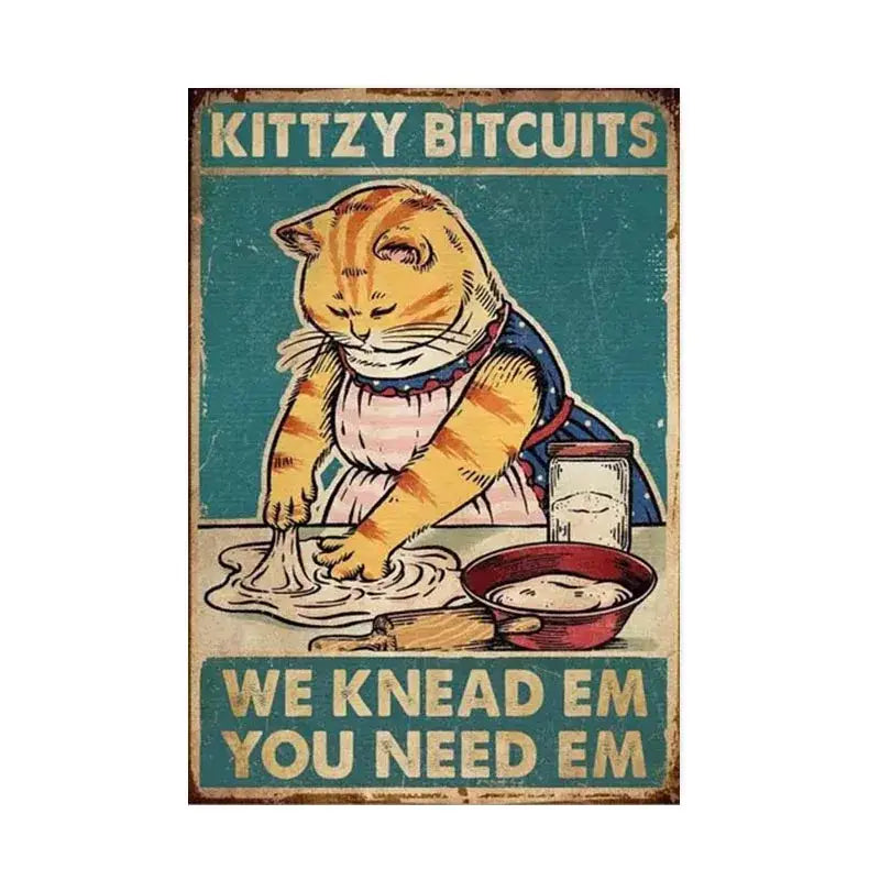 Black Cat Music Poster Home Decor