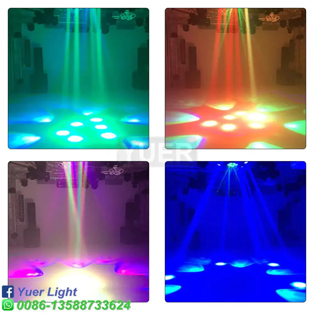Black rotating bee eye led strobe beam moving head stage light