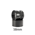 Black textured coffee needle block distributor kitchen espresso tool
