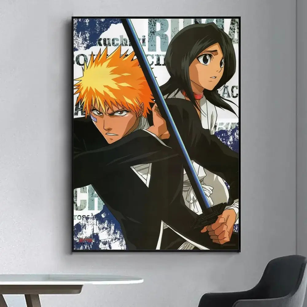 Décoration murale Bleach Anime Style Vintage