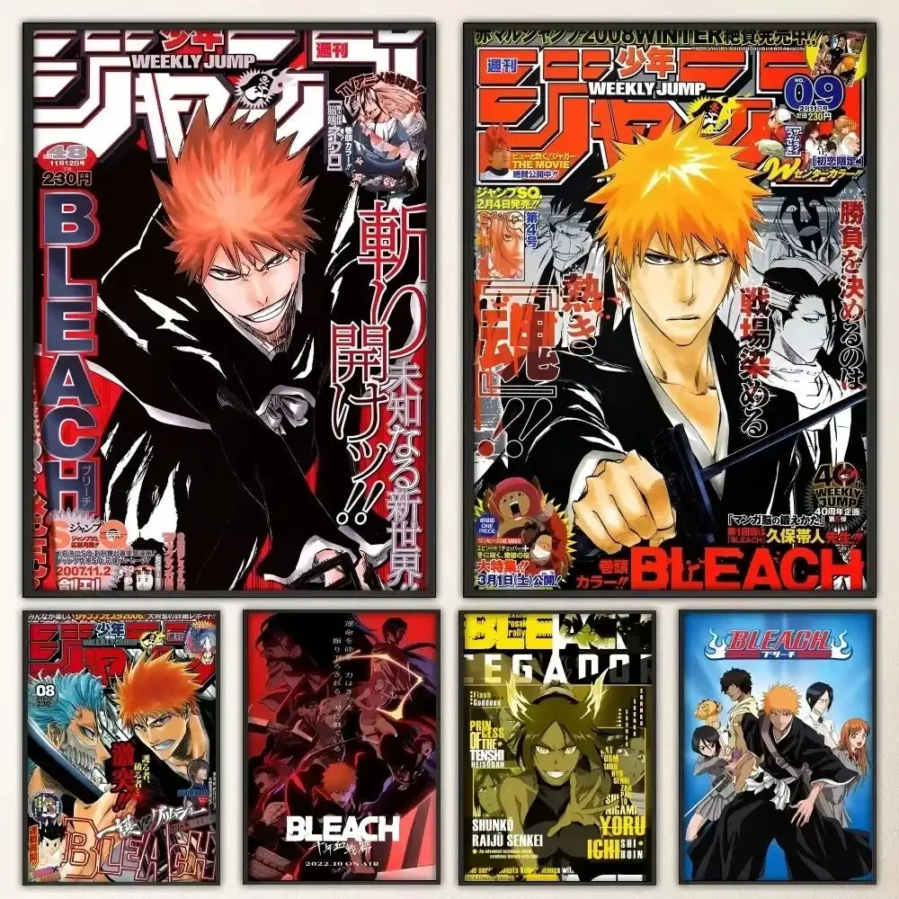 Décoration murale Bleach Anime Style Vintage