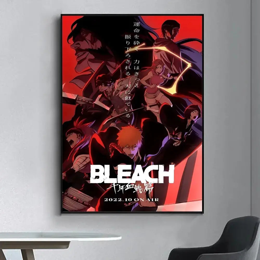 Décoration murale Bleach Anime Style Vintage