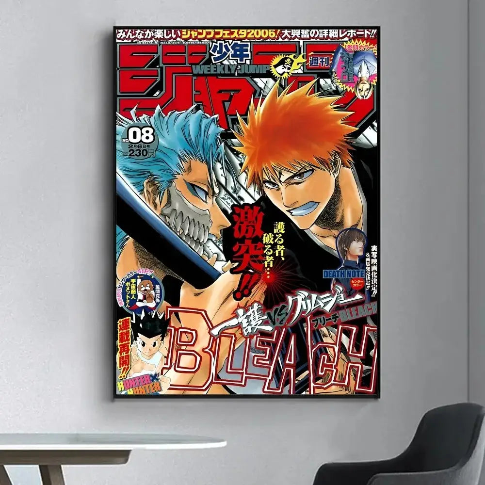 Décoration murale Bleach Anime Style Vintage