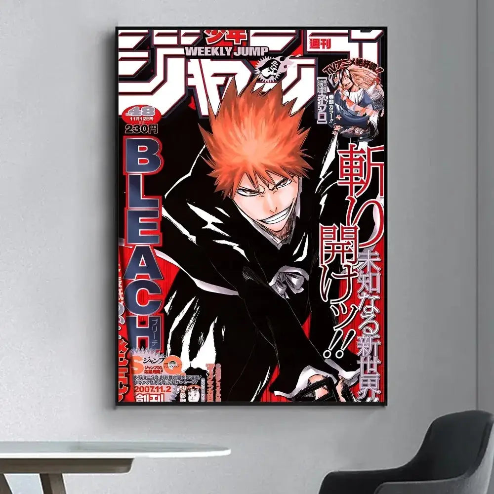 Décoration murale Bleach Anime Style Vintage