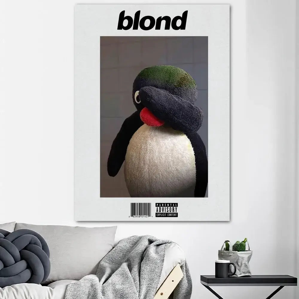 Blonde Ocean Poster Home Decor