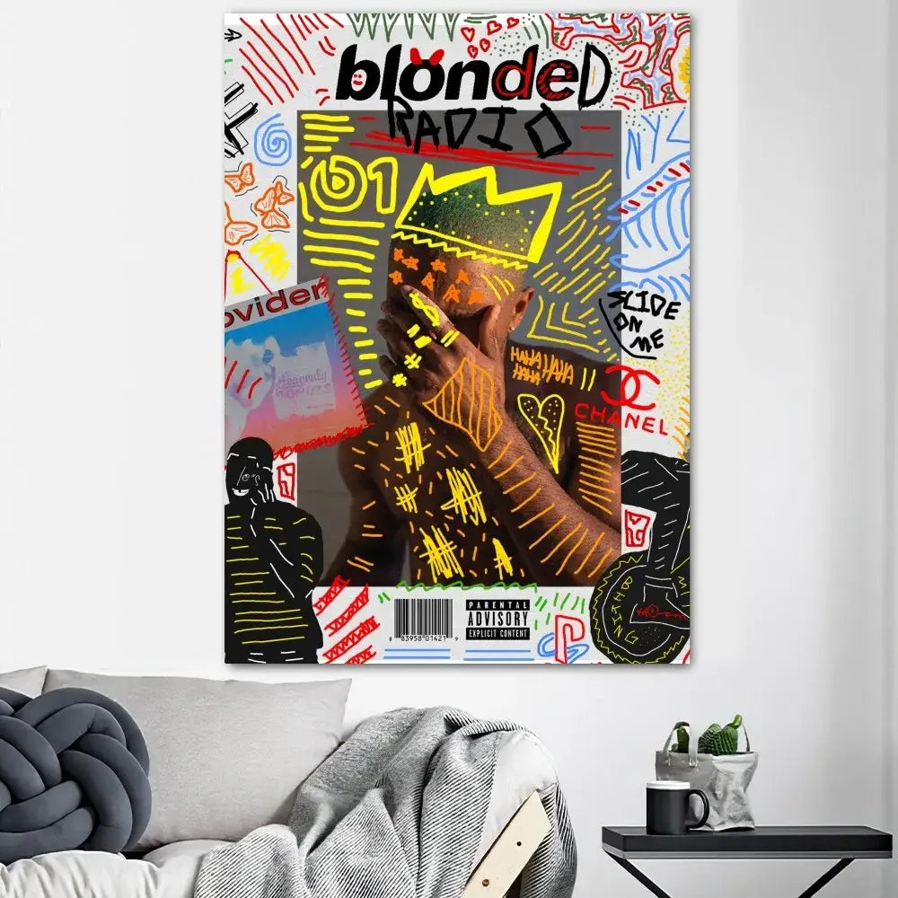 Blonde Ocean Poster Home Decor