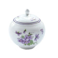 Blue dream tea set white porcelain floral dining room tableware