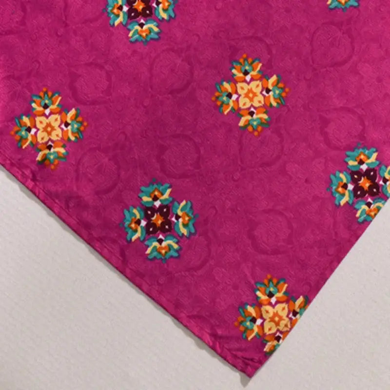 Bohemian magenta & teal ethnic print bedding set bedroom duvet cover