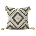 Boho loop tufted geometric pillow cover bedroom tassel cushion